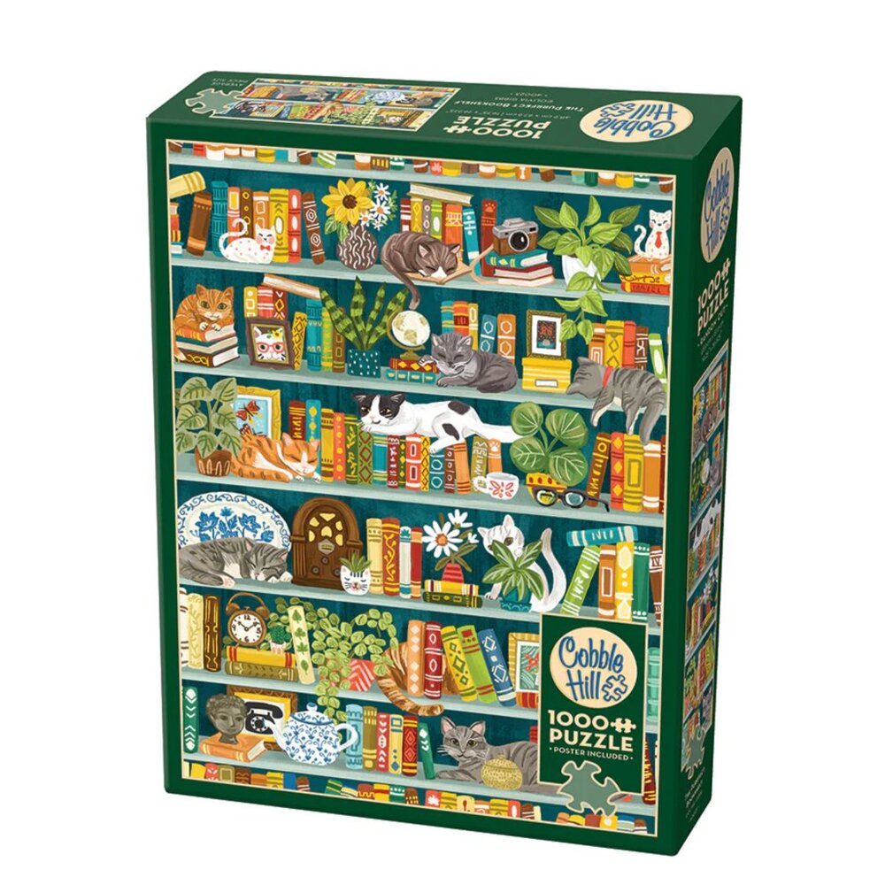 The Purrfect Bookshelf | 1000 Piece